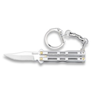 Nóż Brelok Albainox 02180-C Balisong Zamak Chrome