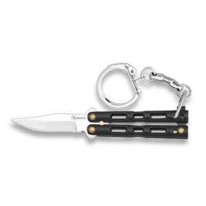 Nóż Brelok Albainox 02180-N Balisong Zamak Black