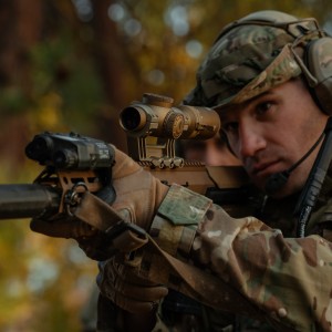Luneta celownicza Primary Arms Compact PLx-1-8x24 FFP RDB ACSS Raptor 5.56/.308 Yard G2 Reticle - FDE