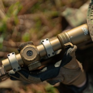 Luneta celownicza Primary Arms Compact PLx-1-8x24 FFP RDB ACSS Raptor 5.56/.308 Yard G2 Reticle - FDE