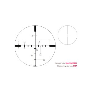 Luneta celownicza Vortex Crossfire II 3-9x40 1'' BDC/V-plex