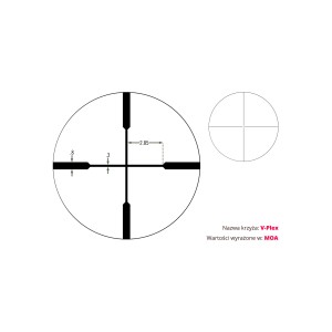 Luneta celownicza Vortex Crossfire II 3-9x40 1'' BDC/V-plex