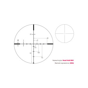 Luneta celownicza Vortex Crossfire II 4-16x50 30 mm AO BDC
