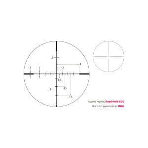 Luneta celownicza Vortex Crossfire II 6-24x50 30 mm AO BDC