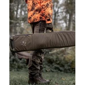POKROWIEC MYŚLIWSKI ALASKA Double Gun Bag Night Green, futerał na broń myśliwską, długą, podwójny, na 2 szt broni