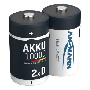 Akumulator Ansmann NiMH D/R20 typ 10000 maxE 2 szt