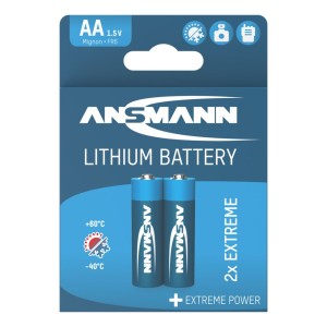 Baterie litowe Ansmann AA / FR6 2 szt.