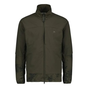 KURTKA ALASKA myśliwska, bluza Hunter Active Ms Hybrid Night Green Blur z ociepleniem