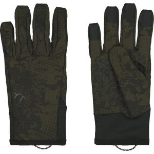 RĘKAWICZKI ALASKA myśliwskie Chaser Stretch Night Green Blur elastyczne softshell