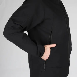 Komplet ALASKA Chaser Ms Stretch black, lekki i cichy zestaw myśliwski