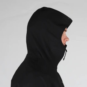 Komplet ALASKA Chaser Ms Stretch black, lekki i cichy zestaw myśliwski