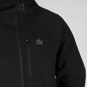 Komplet ALASKA Chaser Ms Stretch black, lekki i cichy zestaw myśliwski
