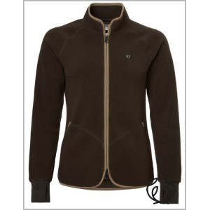 BLUZA Chevalier Pax Light Pile jacket damski, KURTKA ciepły polar Leather Brown