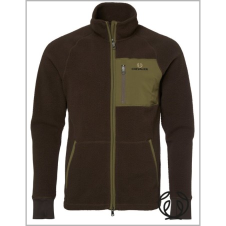 BLUZA Chevalier Pax Light Pile jacket, KURTKA cienki polar Leather Brown