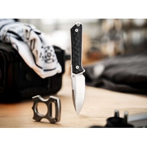Nóż Böker Kiboku Richlite Black Rock Pattern RWL34
