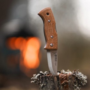 Nóż Helle Berget Mustard Jute Micarta 12C27