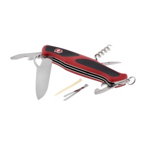Scyzoryk Victorinox Ranger 61 M Grip 0.9553.MC czerwono-czarny