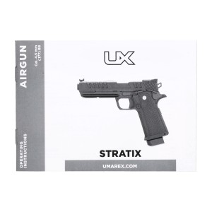 Pistolet wiatrówka UX Stratix 4,5mm BB CO2 3J