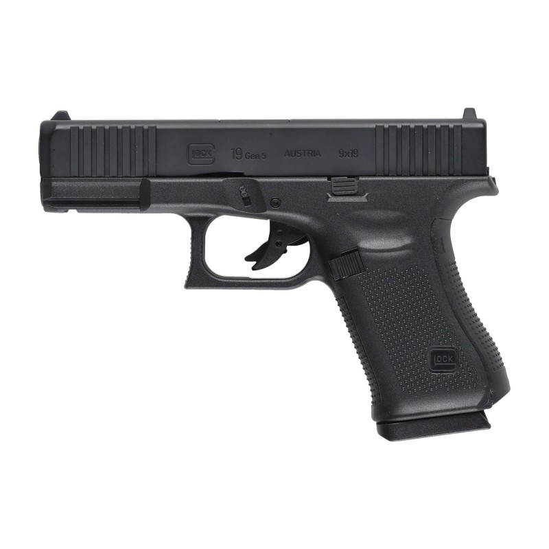 Replika pistolet Glock 19 gen. 5. 6 mm BB CO2