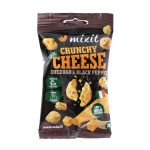 Chrupiący ser Mixit Cheddar irlandzki z pieprzem 20 g
