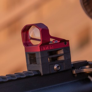 Kolimator Shield Sights RMSx Bordowy Reflex Mini Sight XL Glass Edition, 4MOA