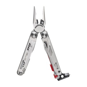 Multitool Azymut Giewon FS - 19 narzędzi, krzesiwo + gwizdek + kabura