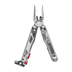 Multitool Azymut Giewon FS - 19 narzędzi, krzesiwo + gwizdek + kabura