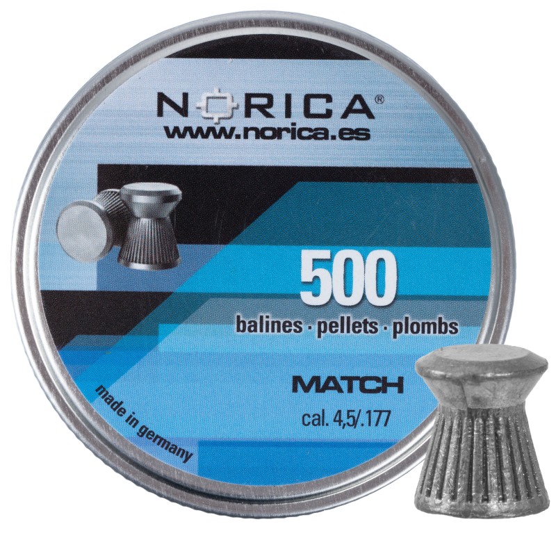 Norica Match 4,5 mm 500 szt. - śrut tarczowy