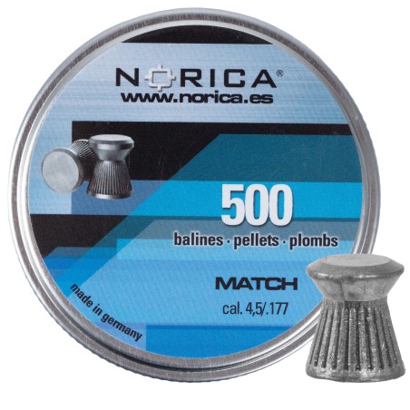 Norica Match 4,5 mm 500 szt. - śrut tarczowy