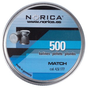 Norica Match 4,5 mm 500 szt. - śrut tarczowy