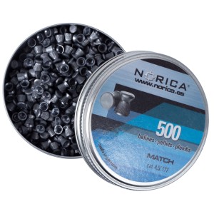Norica Match 4,5 mm 500 szt. - śrut tarczowy
