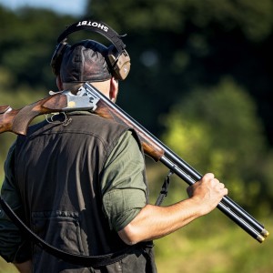 Ochronniki słuchu aktywne RealHunter Active ProSHOT BT brązowe