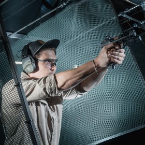 Ochronniki słuchu aktywne RealHunter Active ProSHOT BT oliwkowe
