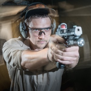 Ochronniki słuchu aktywne RealHunter Active ProSHOT BT oliwkowe