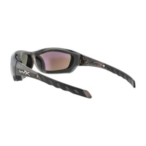 Okulary polaryzacyjne Wiley X Gravity Captivate CCGRA19, niebieskie lustro, czarne oprawki