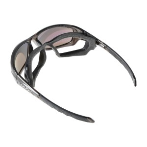 Okulary polaryzacyjne Wiley X Gravity Captivate CCGRA19, niebieskie lustro, czarne oprawki