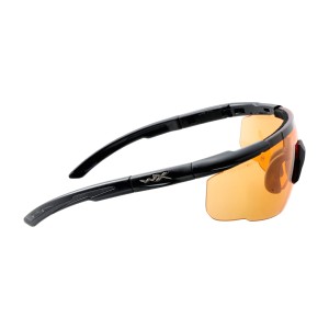 Okulary taktyczne Wiley X Saber Advanced 306 smoke / light rust, czarne oprawki