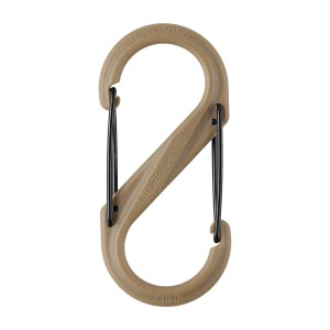 Polimerowy karabinek Nite Ize S-Biner 4 Black Gate coyote