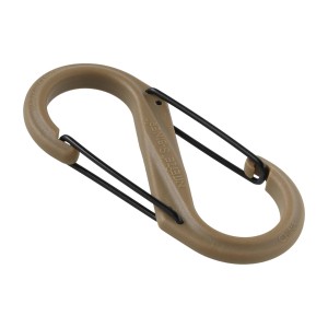 Polimerowy karabinek Nite Ize S-Biner 4 Black Gate coyote
