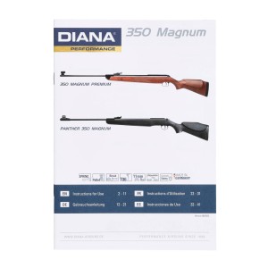 Wiatrówka Diana 350 Magnum Premium drewno 5,5 mm