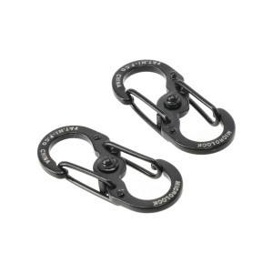 Zestaw dwóch karabinków Nite Ize S-Biner MicroLock czarne