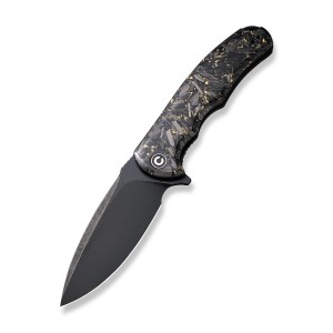 Nóż CIVIVI Praxis Shredded Carbon Gold