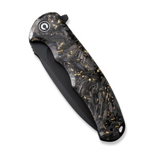 Nóż CIVIVI Praxis Shredded Carbon Gold