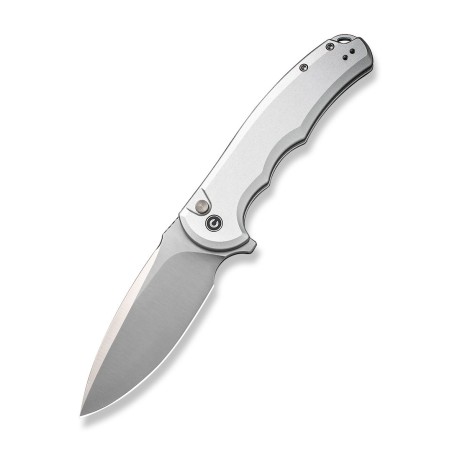 Nóż CIVIVI Button Lock Praxis Aluminum Silver