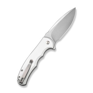 Nóż CIVIVI Button Lock Praxis Aluminum Silver
