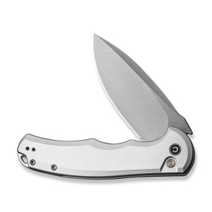 Nóż CIVIVI Button Lock Praxis Aluminum Silver