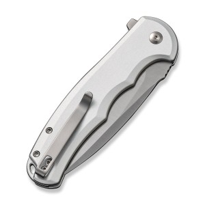 Nóż CIVIVI Button Lock Praxis Aluminum Silver