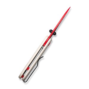 Nóż CIVIVI Baby Banter Ivory G10 Red C19068S-7