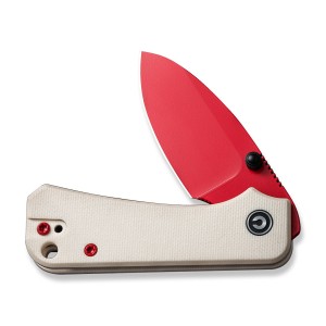 Nóż CIVIVI Baby Banter Ivory G10 Red C19068S-7