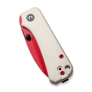 Nóż CIVIVI Baby Banter Ivory G10 Red C19068S-7